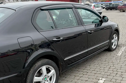 Window Deflectors SD (4 pcs, HIC) for Skoda Superb 2009-2015 - image 1