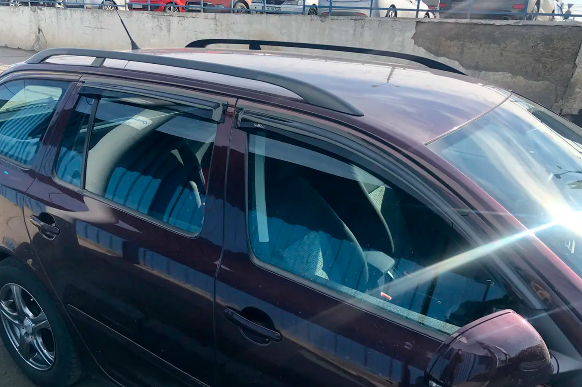 Window Deflectors WG (4 pcs, HIC) for Skoda Superb 2009-2015 - image 3