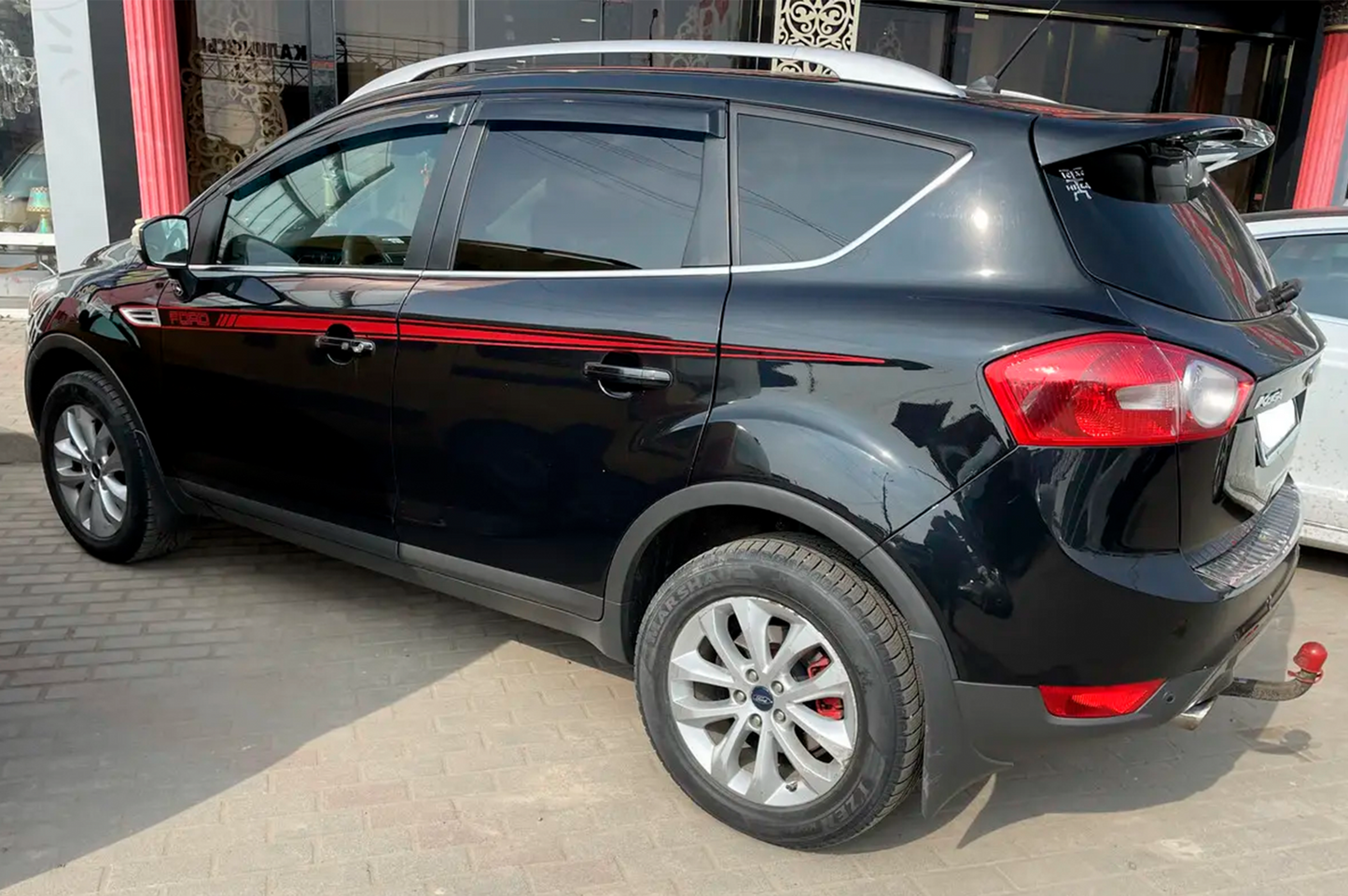Window Deflectors (4 pcs, HIC) for Ford Kuga 2008-2013 - image 2