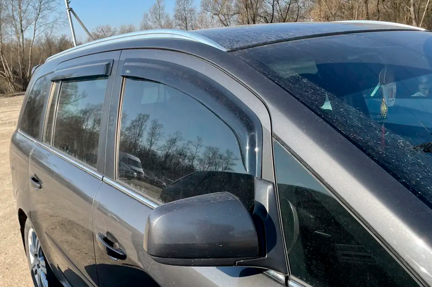 Window Deflectors (4 pcs, HIC) for Opel Zafira B 2005-2011 - image 1