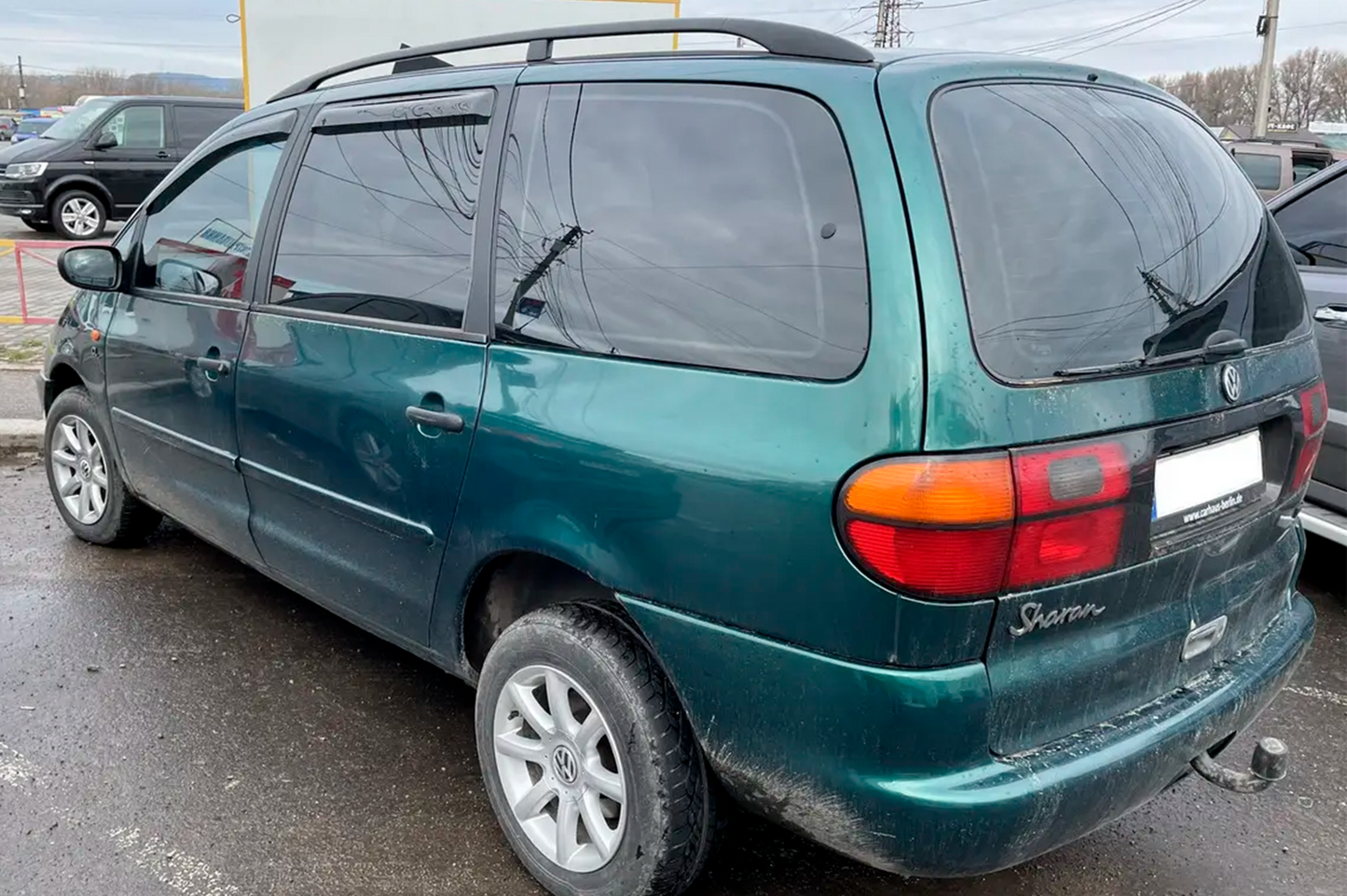 Window Deflectors (4 pcs, HIC) for Volkswagen Sharan 1995-2010 - image 2