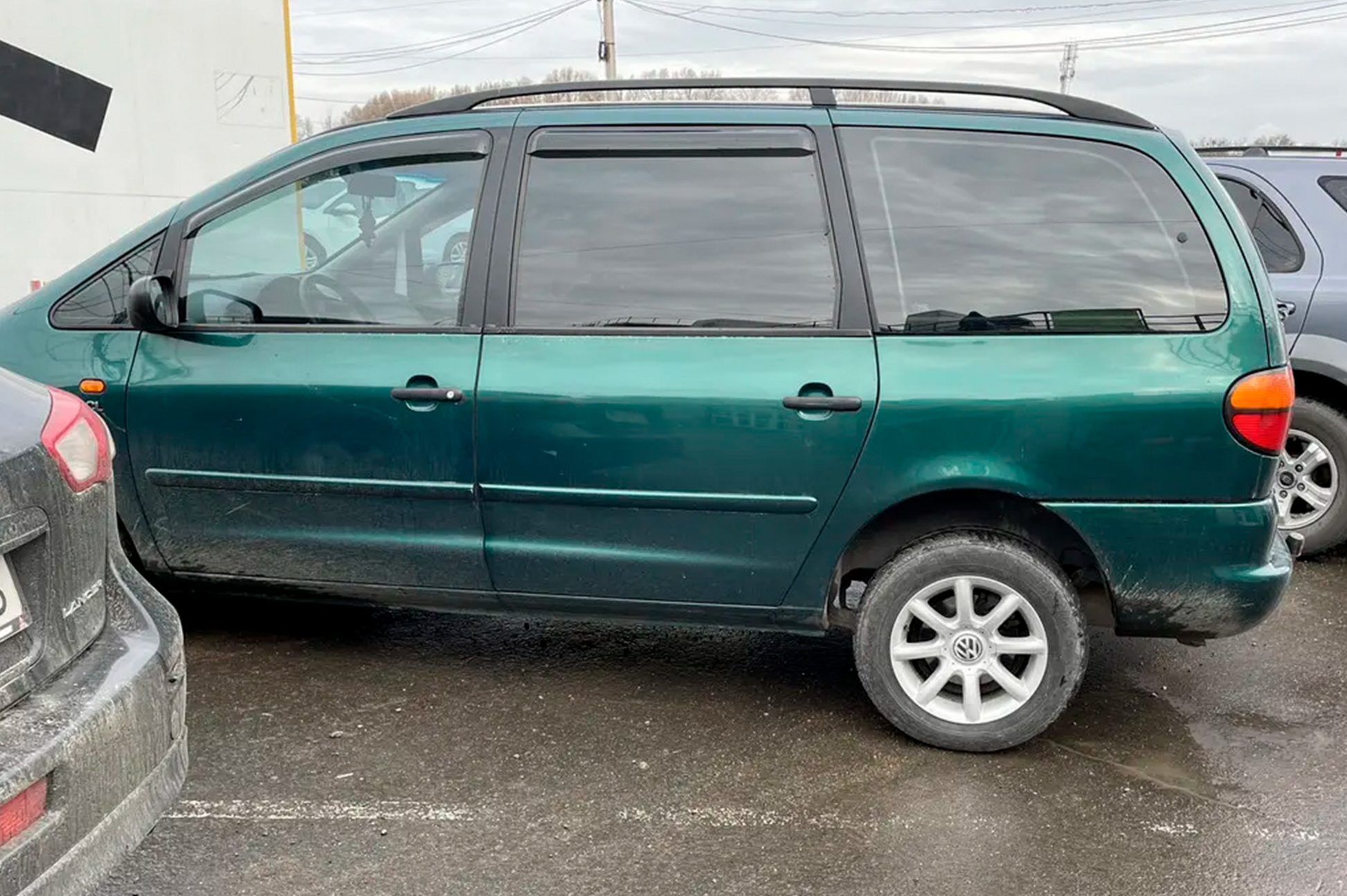 Window Deflectors (4 pcs, HIC) for Volkswagen Sharan 1995-2010 - image 3