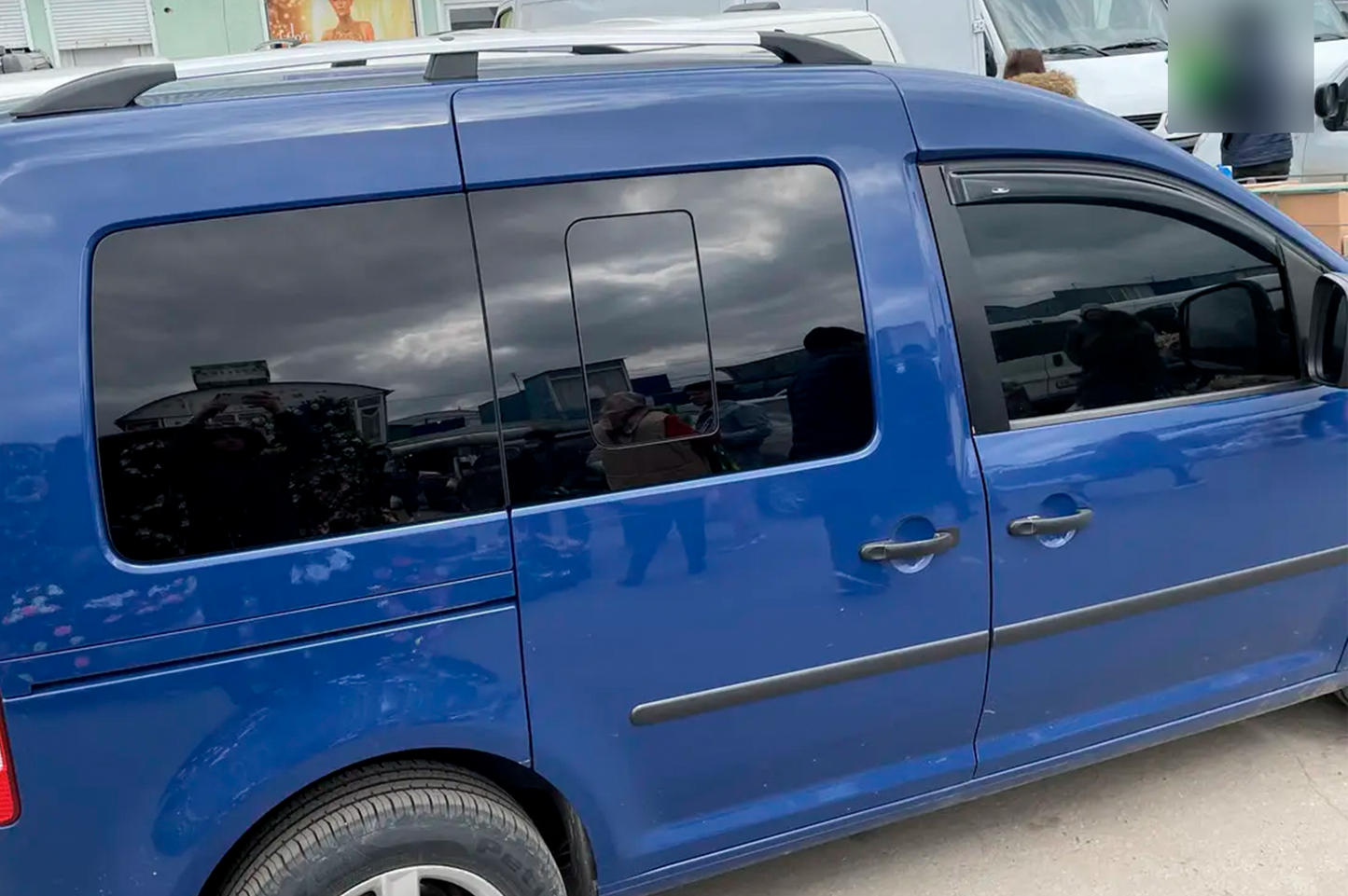 Window Deflectors (2 pcs, HIC) for Volkswagen Caddy 2015-2020 - image 7