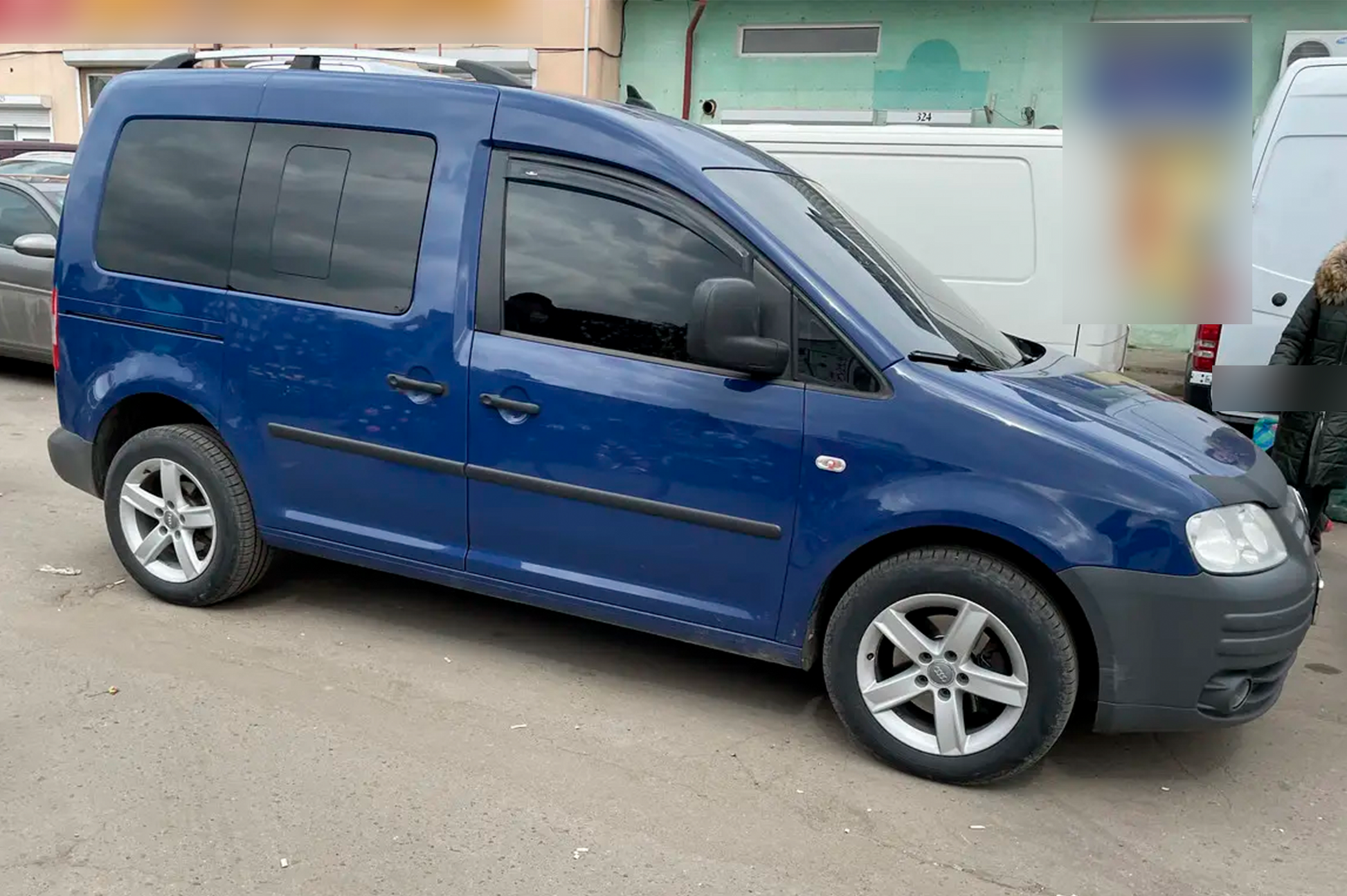 Window Deflectors (2 pcs, HIC) for Volkswagen Caddy 2015-2020 - image 9