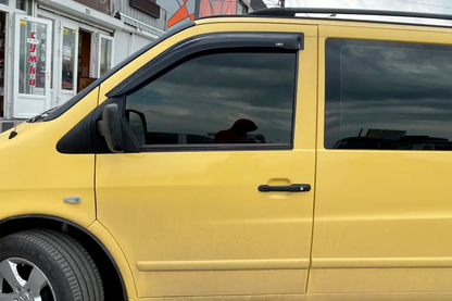 Window Deflectors (2 pcs, HIC) for Mercedes Vito W638 1996-2003 - image 7