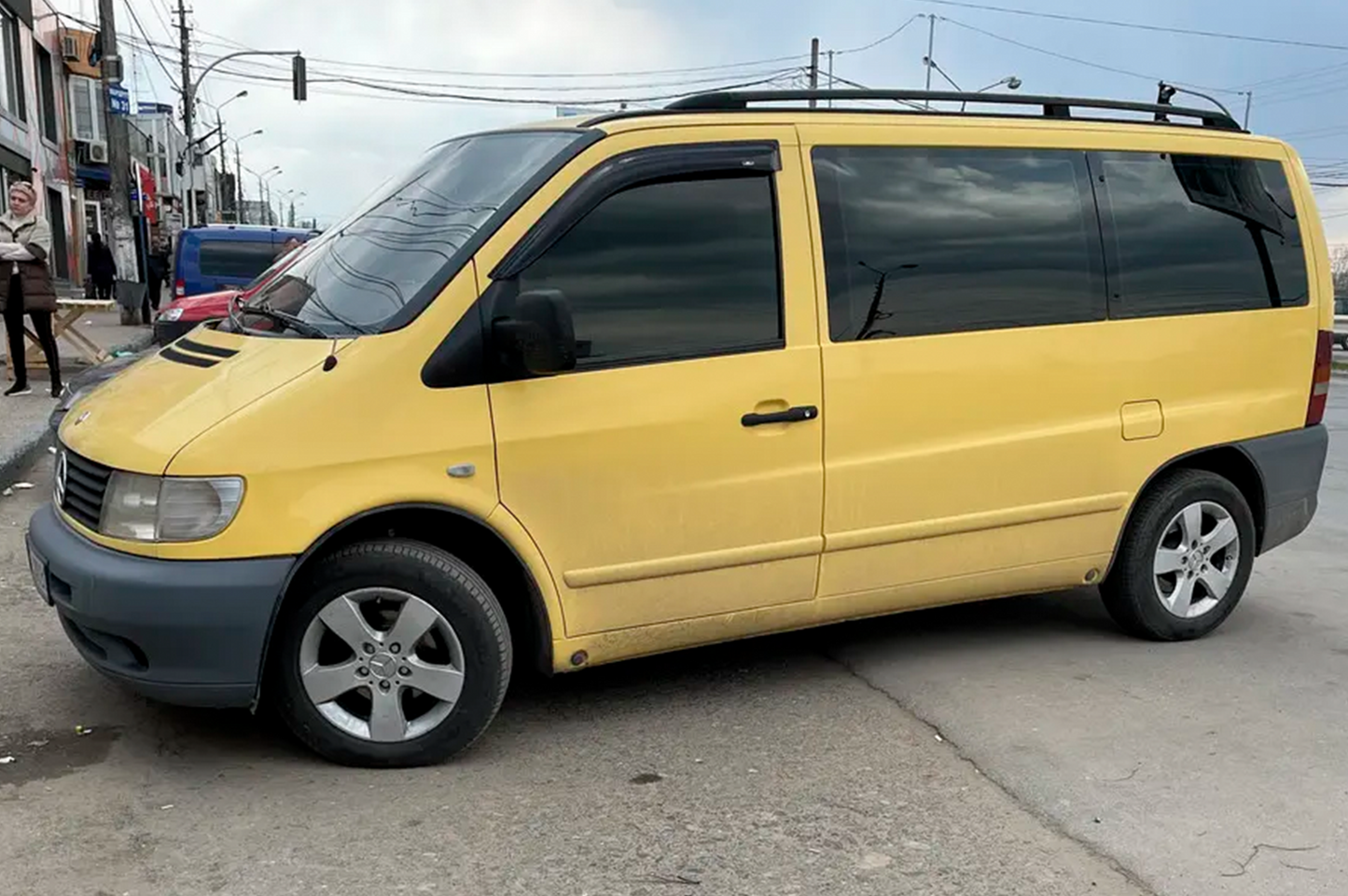 Window Deflectors (2 pcs, HIC) for Mercedes Vito W638 1996-2003 - image 9