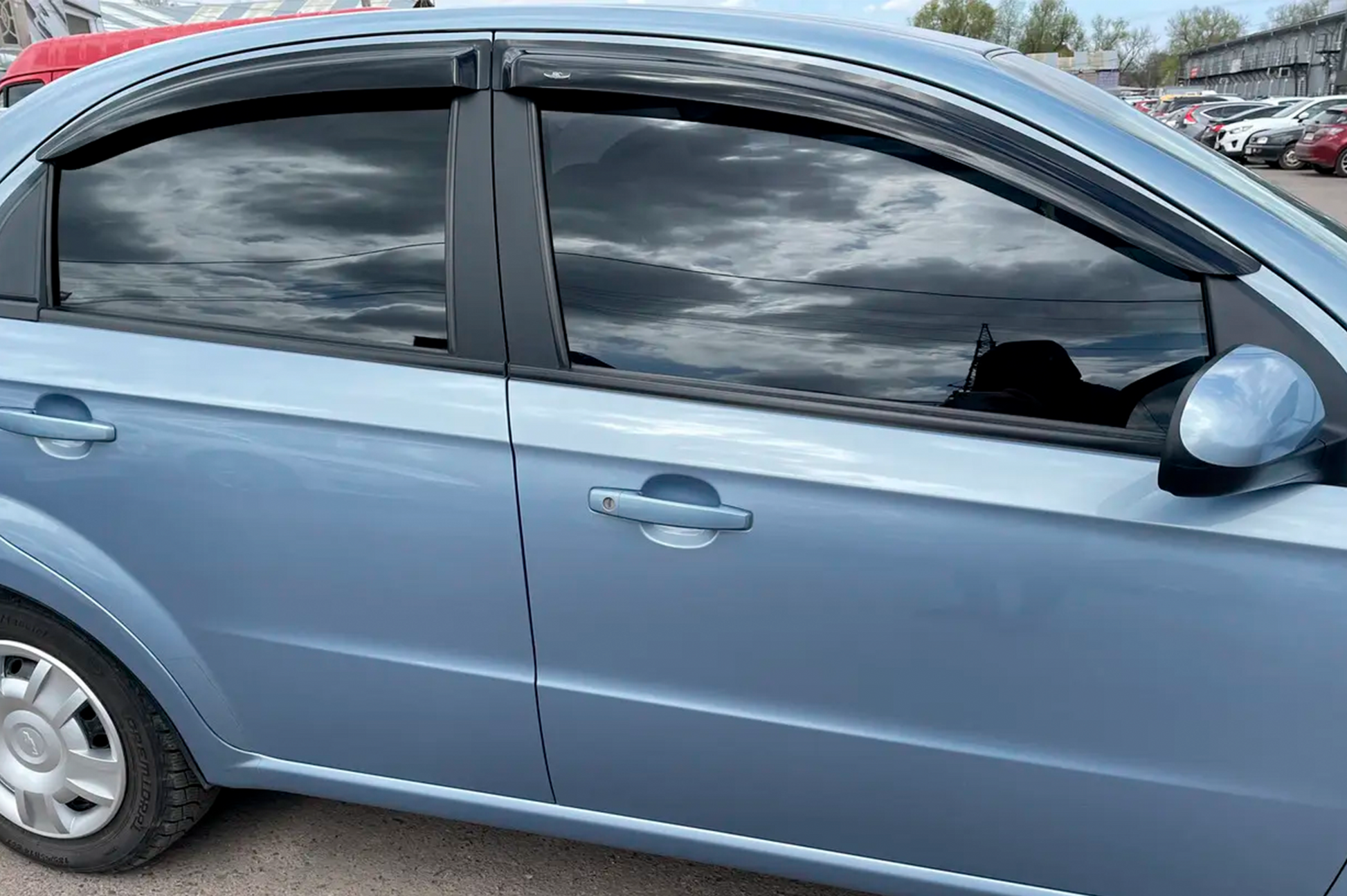 Window Deflectors SD (4 pcs, HIC) for Chevrolet Aveo T250 2005-2011 - image 3