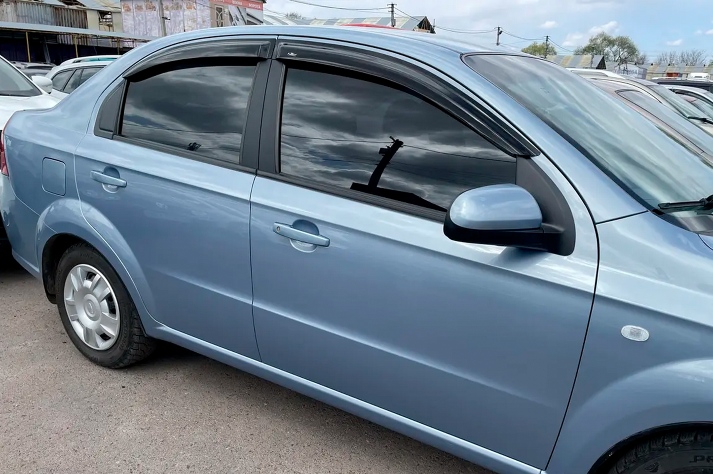 Window Deflectors SD (4 pcs, HIC) for Chevrolet Aveo T250 2005-2011 - image 4