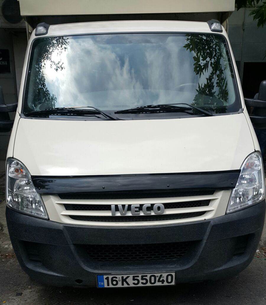 Hood deflector (EuroCap) for Iveco Daily 2006-2014 - Reelken Auto