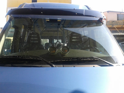 Windshield visor V1 (black gloss, 5mm) for Iveco Daily 2006-2014 - image 2