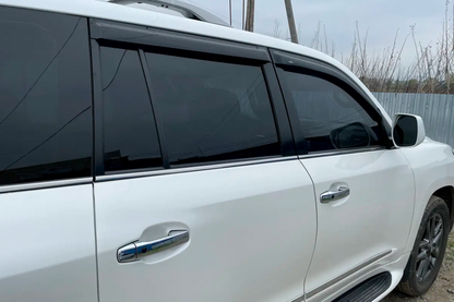 Window Deflectors 8 cm (4 pcs, HIC) for Lexus LX570/450d 2008-2022 - image 1