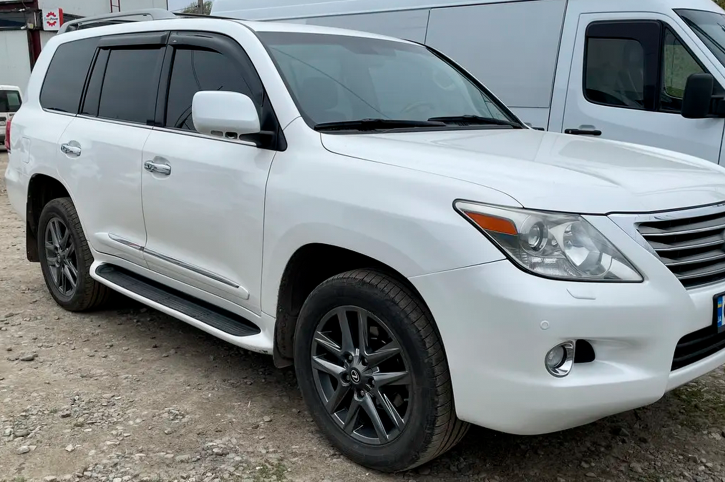 Window Deflectors 8 cm (4 pcs, HIC) for Lexus LX570/450d 2008-2022 - image 3