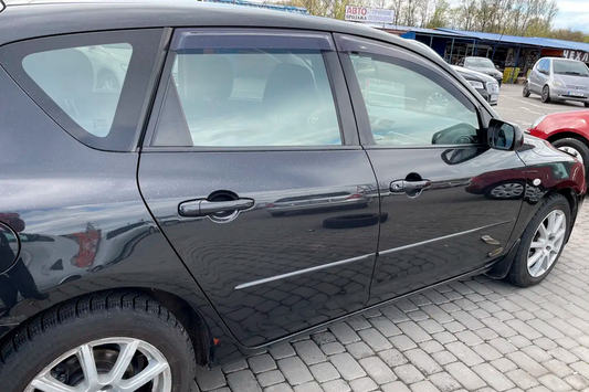 Window Deflectors HB (4 pcs, HIC) for Mazda 3 2003-2009 - image 2