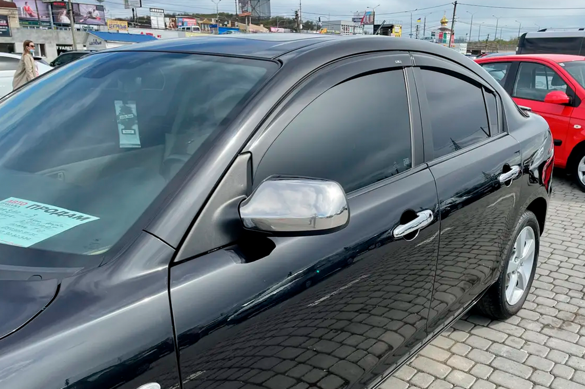 Window Deflectors SD (4 pcs, HIC) for Mazda 3 2003-2009 - image 2