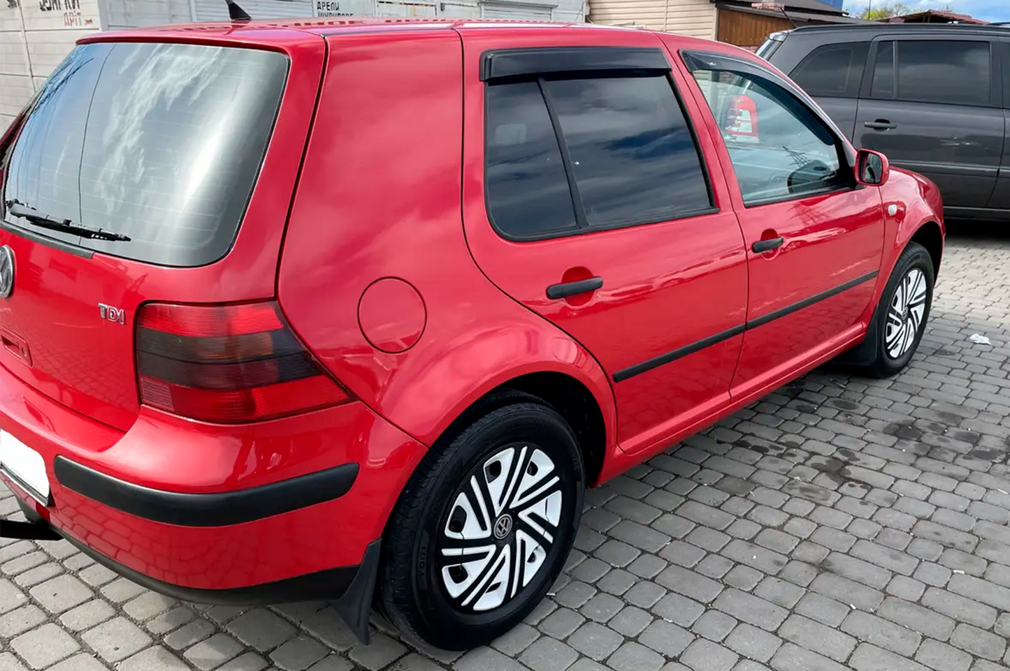 Window Deflectors HB (4 pcs, HIC) for Volkswagen Golf 4 1997-2006 - image 2