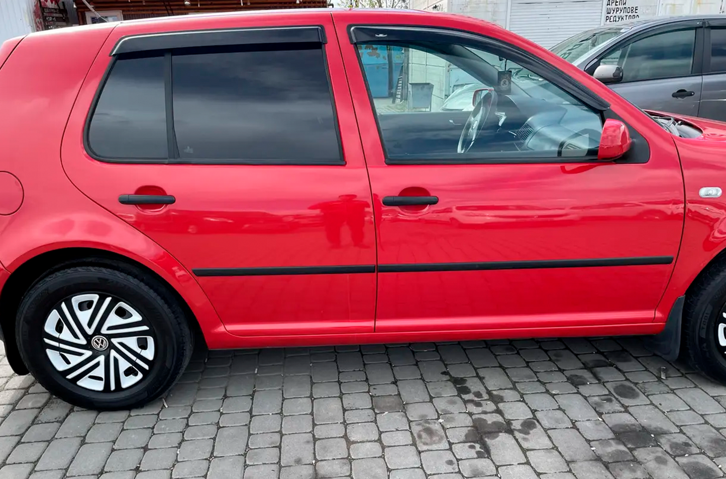 Window Deflectors HB (4 pcs, HIC) for Volkswagen Golf 4 1997-2006 - image 7