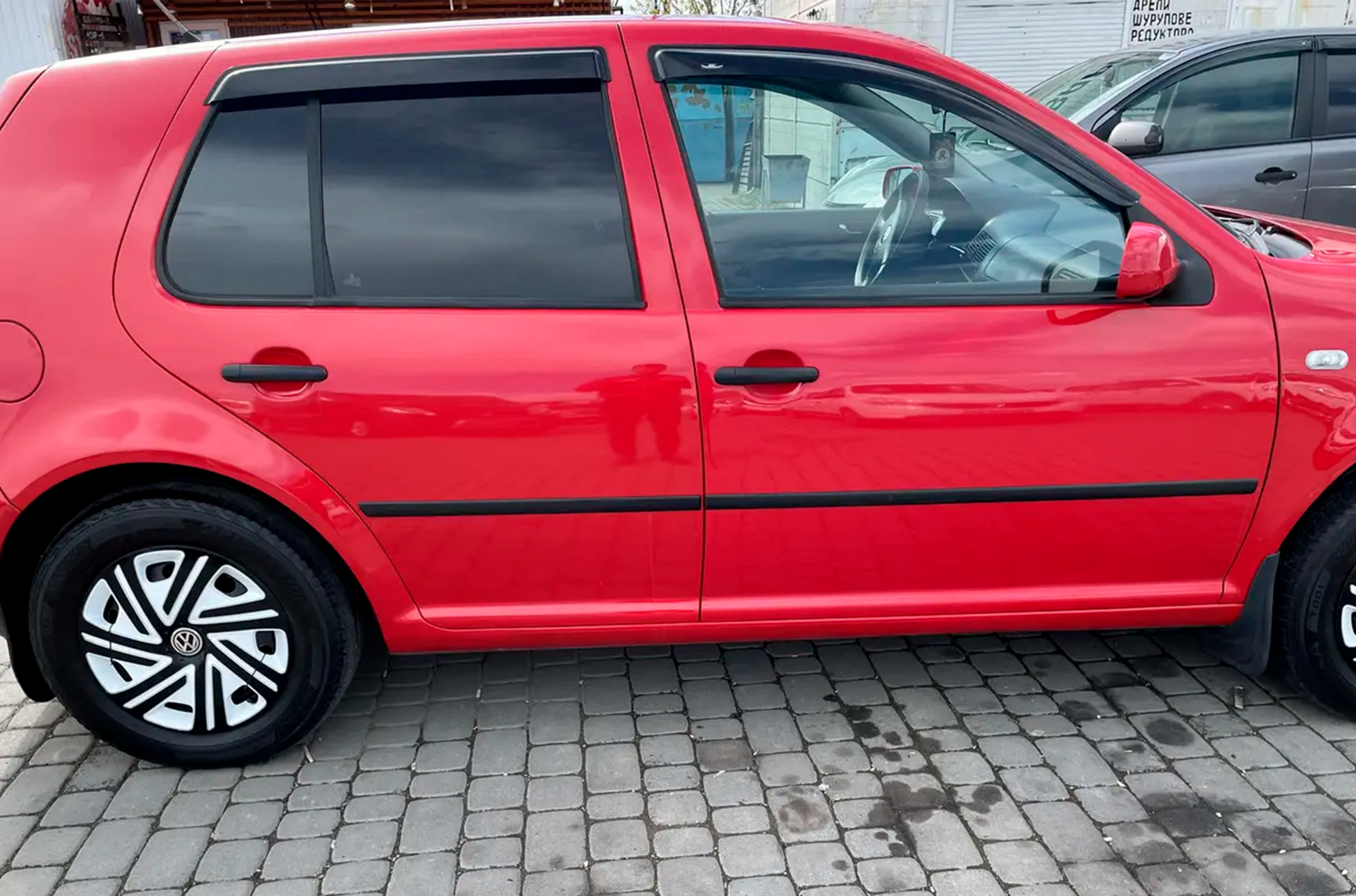 Window Deflectors HB (4 pcs, HIC) for Volkswagen Golf 4 1997-2006 - image 7