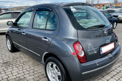 Window Deflectors (4 pcs, HIC) for Nissan Micra K12 2003-2010 - image 4