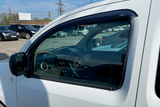 Window Deflectors (2 pcs, HIC) for Renault Kangoo 2008-2020 - image 2