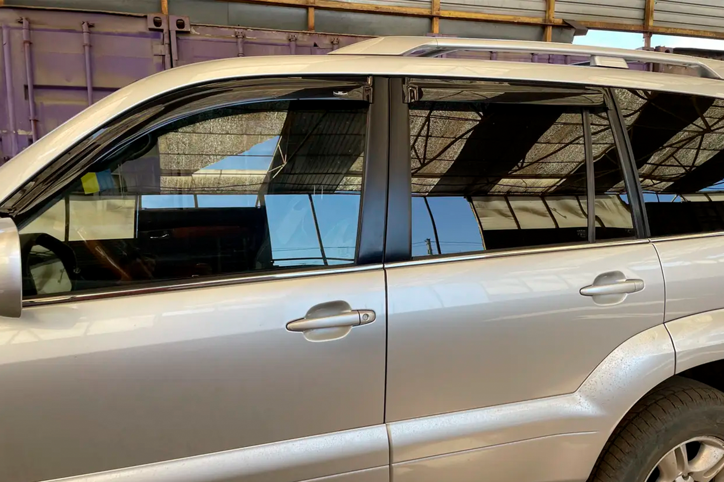 Window Deflectors (4 pcs, HIC) for Lexus GX470 2002-2009 - image 9