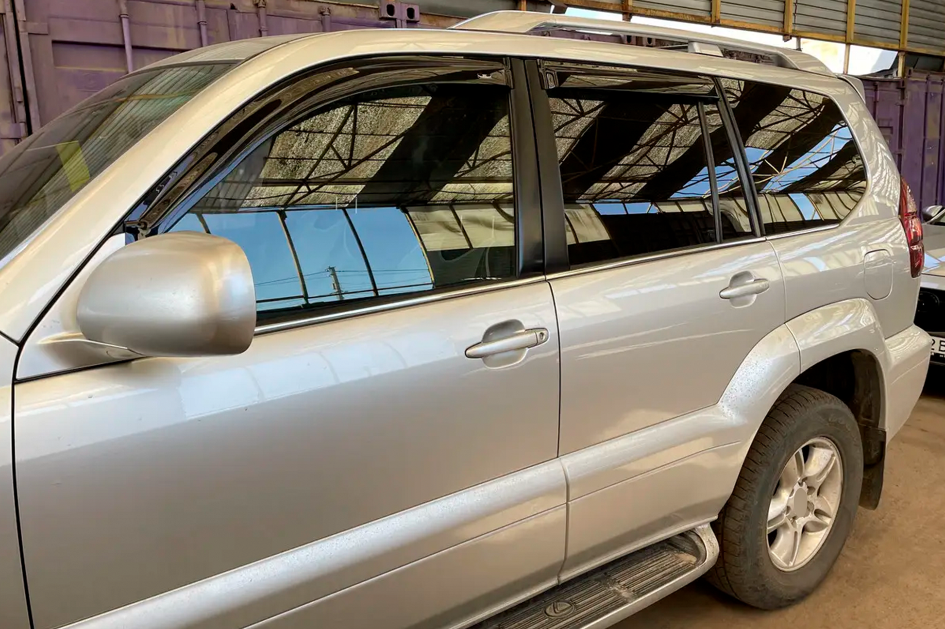 Window Deflectors (4 pcs, HIC) for Lexus GX470 2002-2009 - image 1