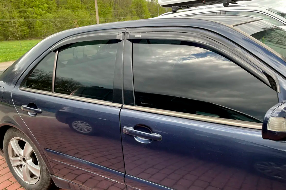 Window Deflectors SD (4 pcs, HIC) for Mercedes E-сlass W210 1995-2002 - image 10