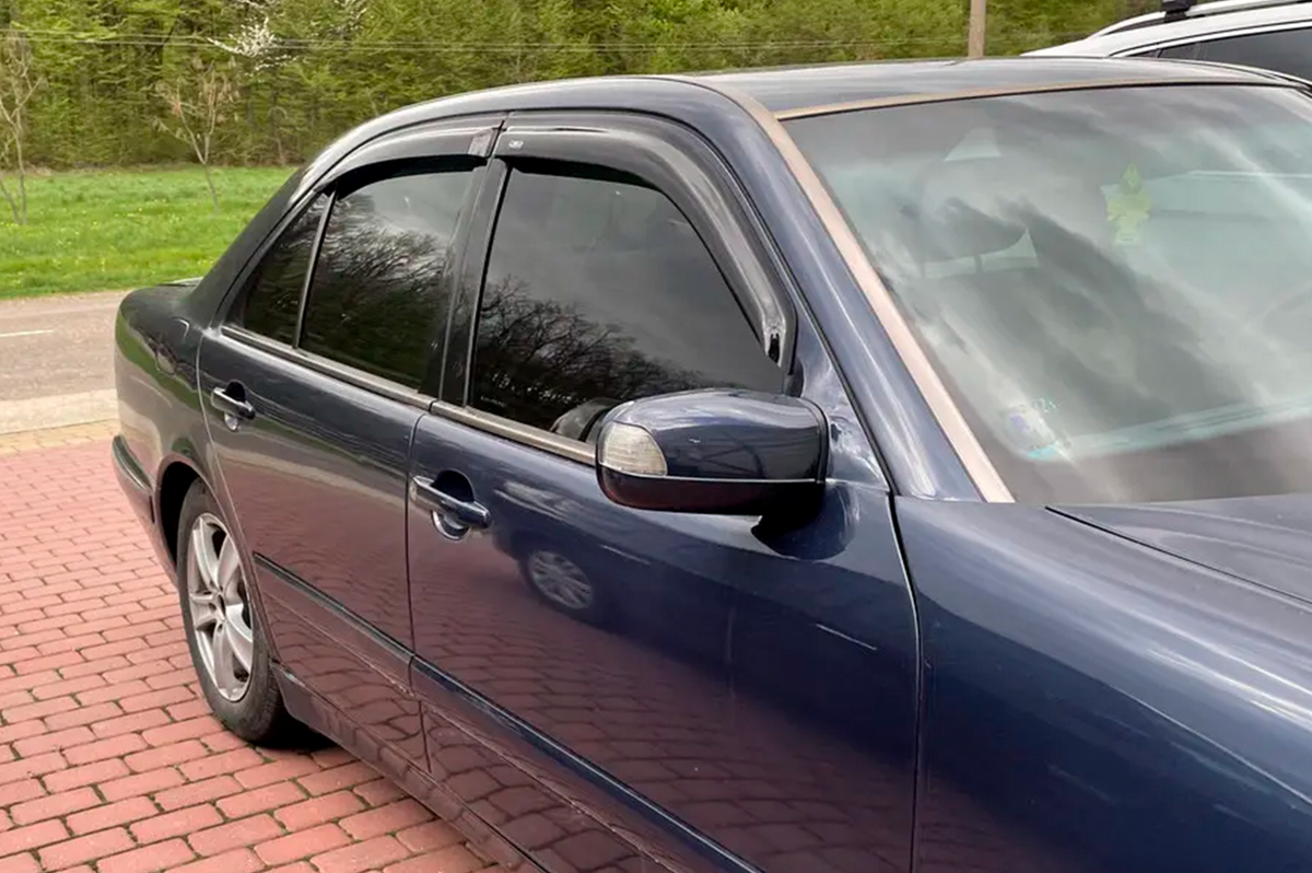 Window Deflectors SD (4 pcs, HIC) for Mercedes E-сlass W210 1995-2002 - image 12