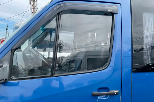 Window Deflectors (2 pcs, HIC) for Mercedes Sprinter W901/902/903/904/905 1995-2006 - image 2