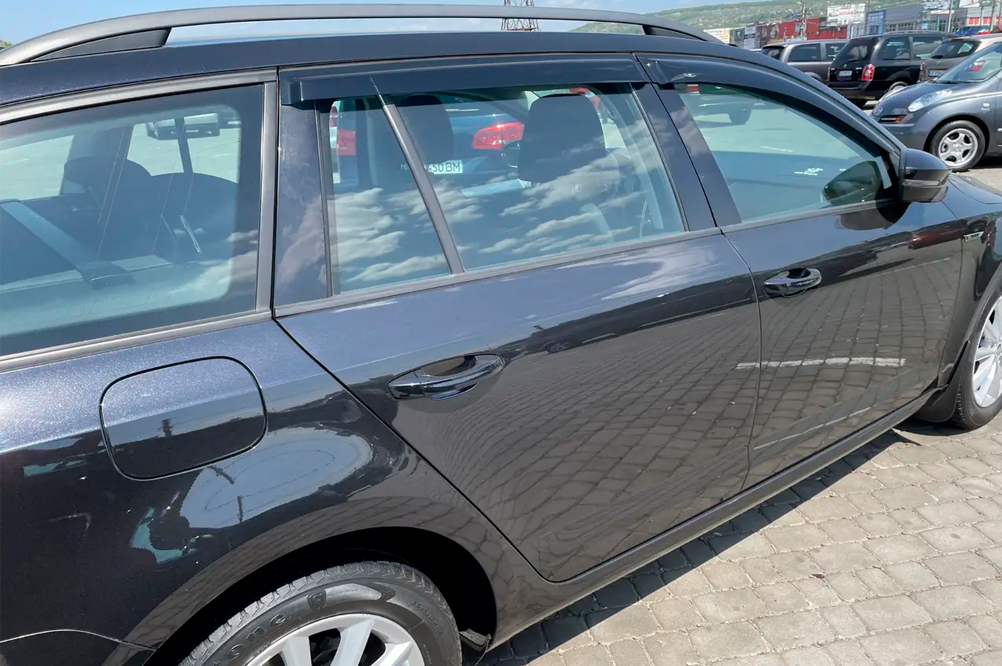 Window Deflectors SW (4 pcs, HIC) for Skoda Octavia III A7 2013-2019 - image 3