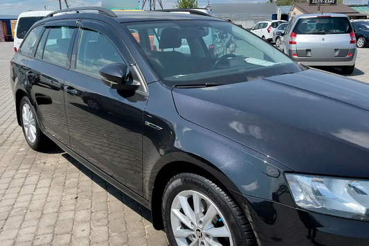 Window Deflectors SW (4 pcs, HIC) for Skoda Octavia III A7 2013-2019 - image 2