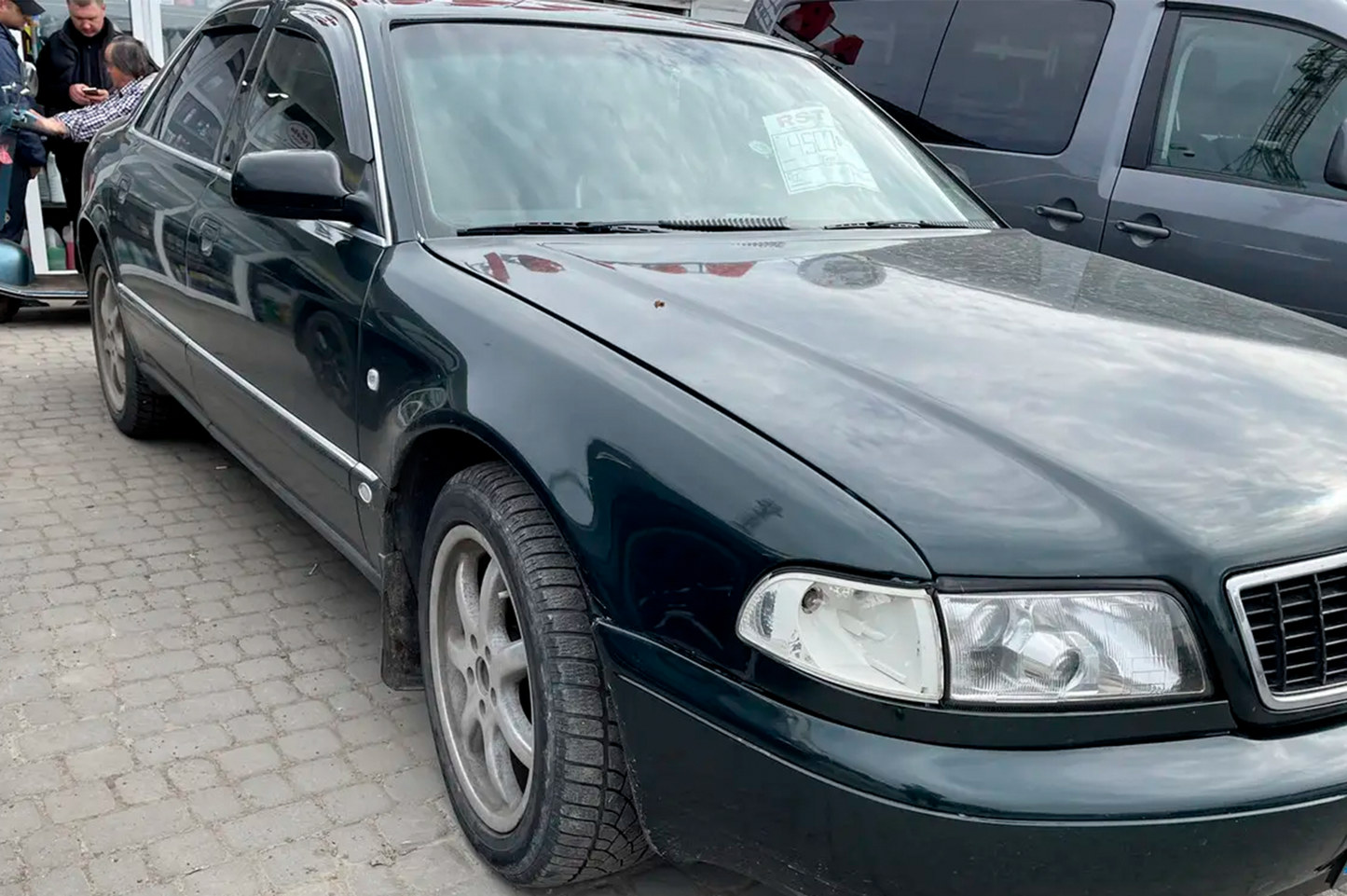 Window Deflectors (4 pcs, HIC) for Audi A8 1994-2002 - image 2