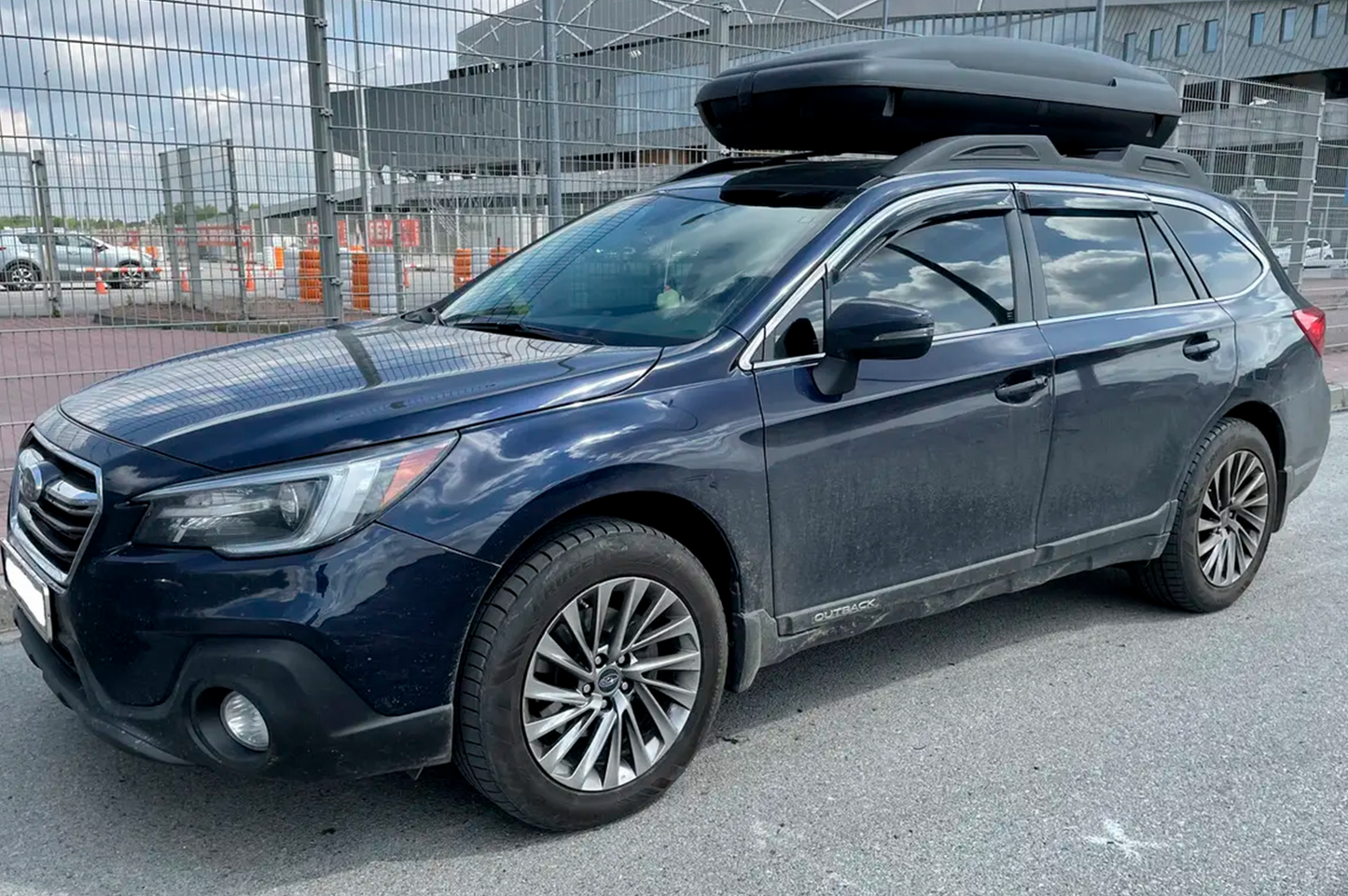 Window visors with chrome trim (4 pcs, HIC) for Subaru Legacy 2014-2019 - image 3