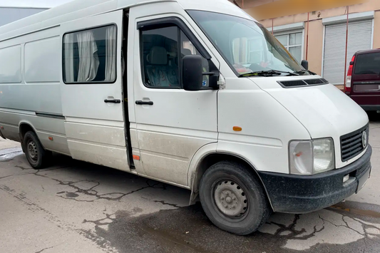 Window Deflectors (2 pcs, HIC) for Volkswagen LT 1995-2006 - image 2