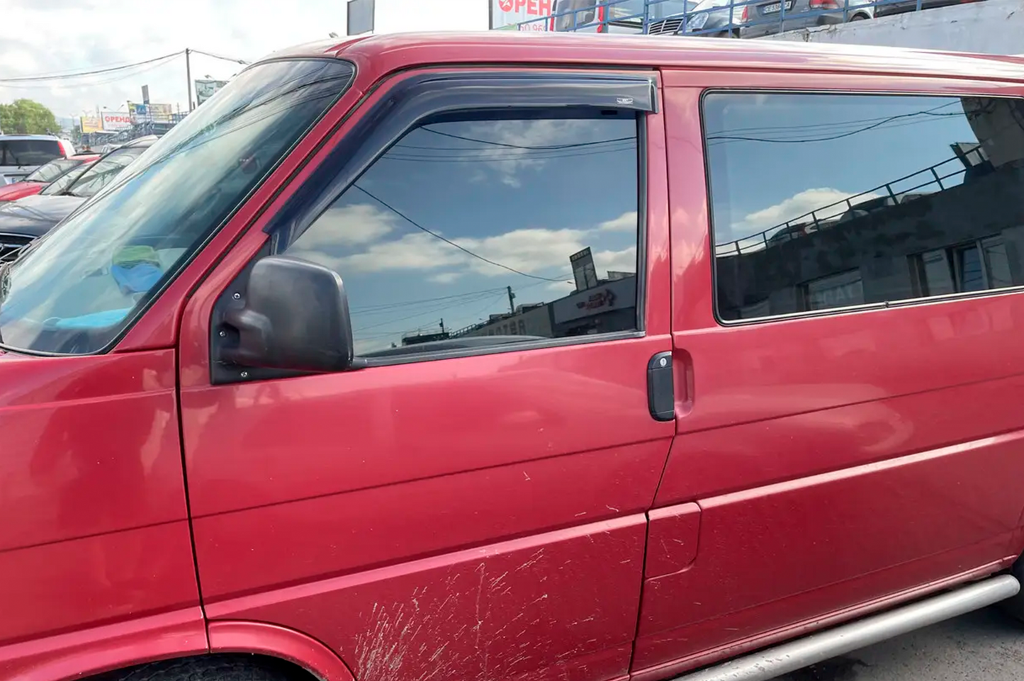 Window Deflectors (2 pcs, HIC) for Volkswagen T4 Caravelle/Multivan 1990-2003 - image 8