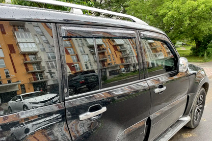 Window Deflectors (4 pcs, HIC) for Mitsubishi Pajero Wagon IV 2006-2021 - image 6