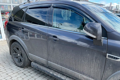Window Deflectors (4 pcs, HIC) for Chevrolet Captiva 2006-2019 - image 3