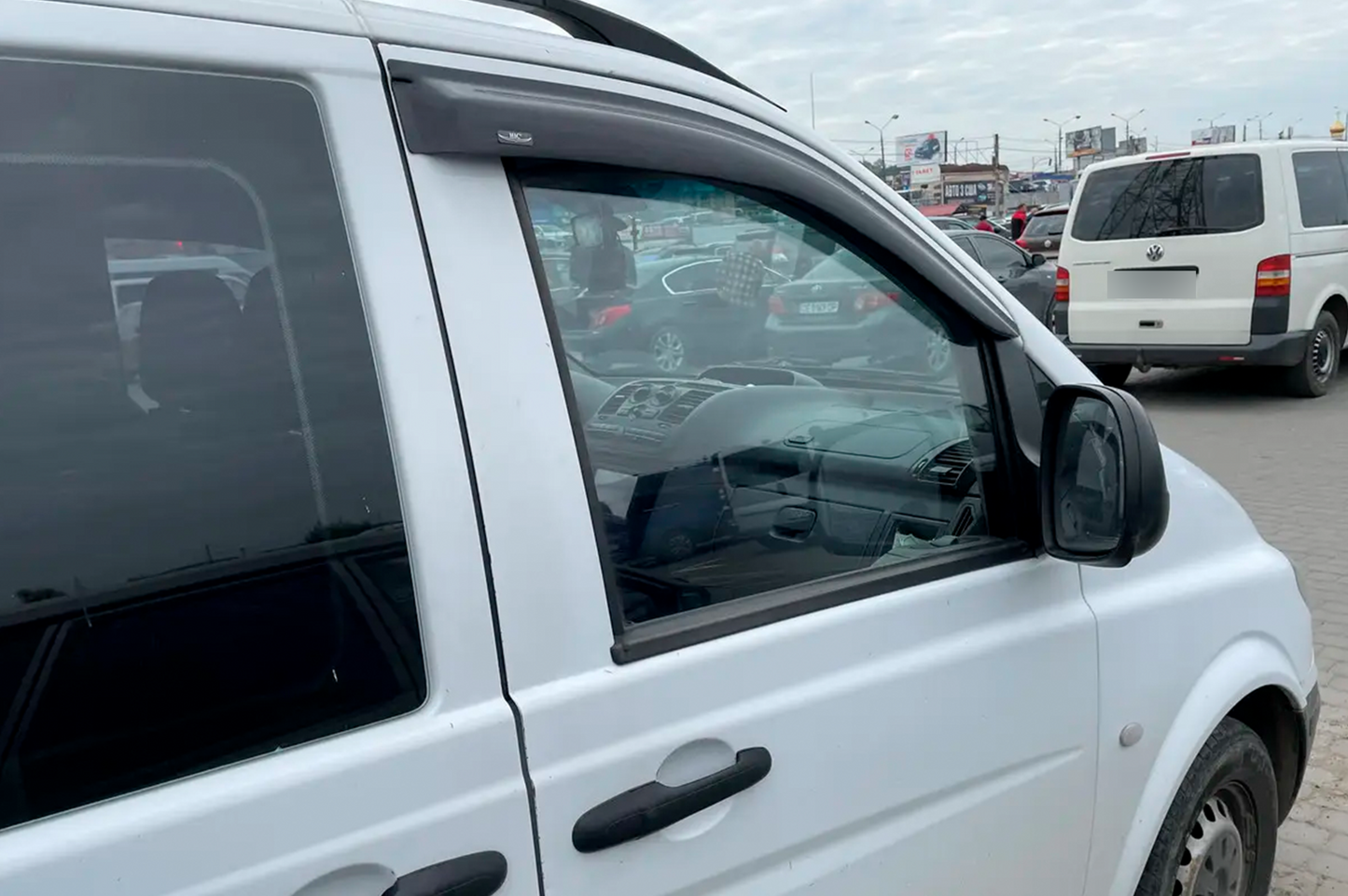 Window Deflectors (2 pcs, HIC) for Mercedes Viano 2004-2014 - image 17