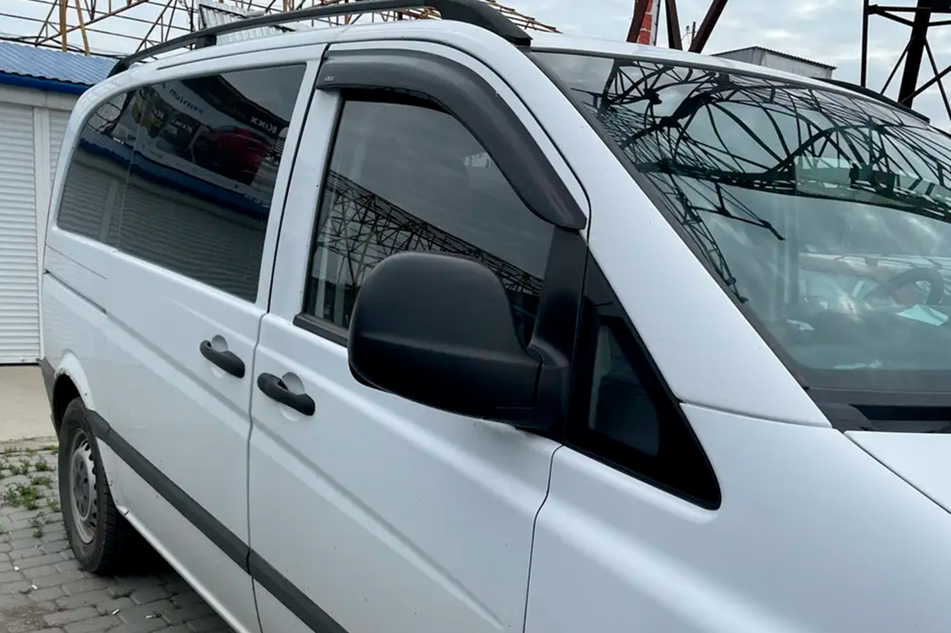 Window Deflectors (2 pcs, HIC) for Mercedes Vito W639 2004-2014 - image 20