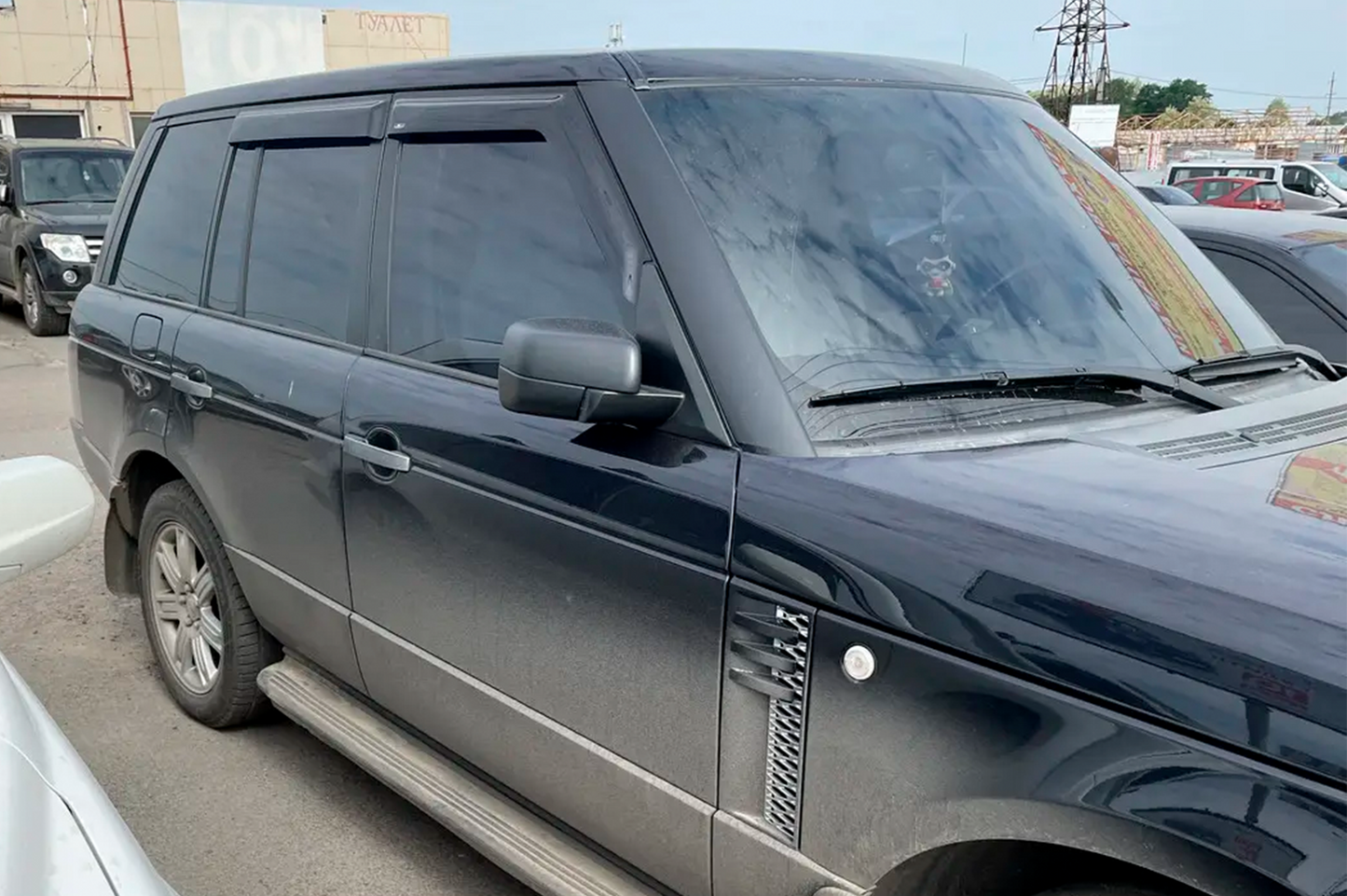 Window Deflectors (4 pcs, HIC) for Range Rover III L322 2002-2012 - image 6