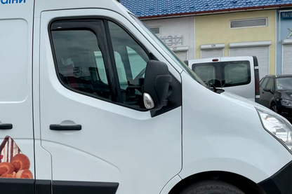 In-channel window deflectors (2 pcs, HIC) for Nissan NV400 2010-2024 - image 2