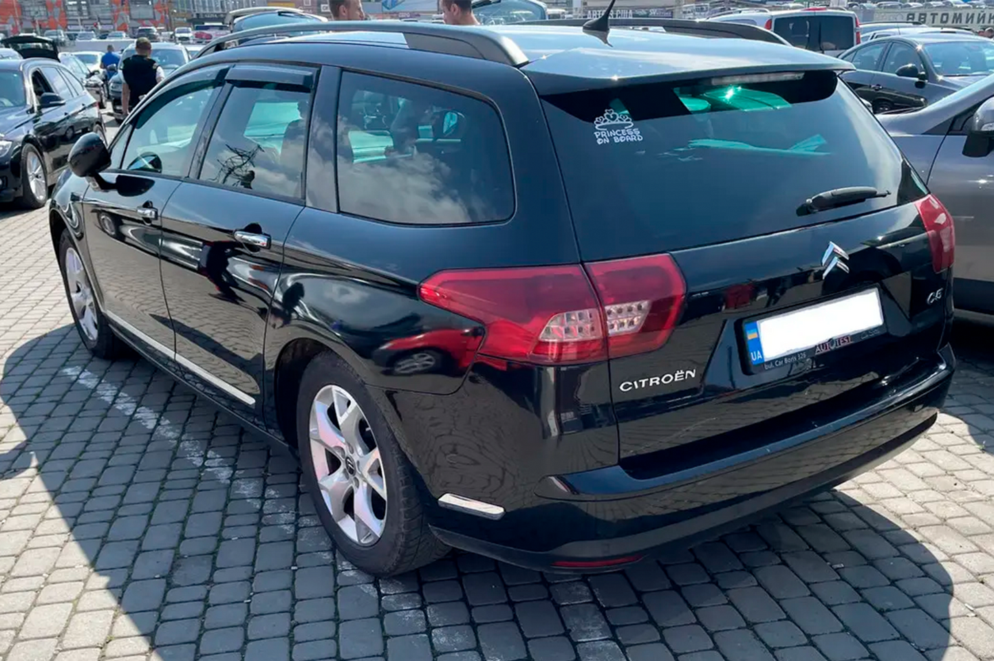 Window Deflectors SW (4 pcs, HIC) for Citroen C-5 2008-2017 - image 2
