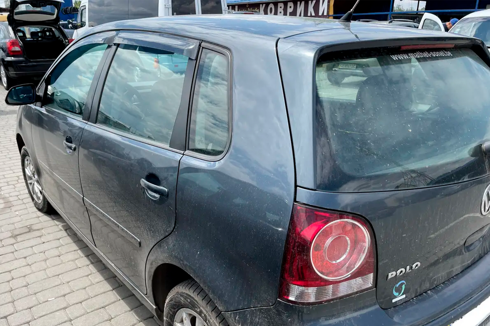 Window Deflectors 2001-2005 HB/5D (4 pcs, HIC) for Volkswagen Polo 2001-2009 - image 3