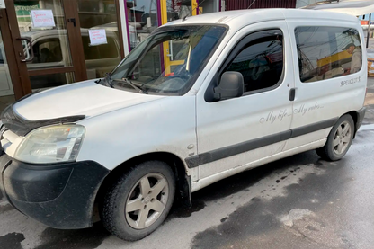 In-channel window deflectors (2 pcs, HIC) for Citroen Berlingo 1996-2008 - image 3