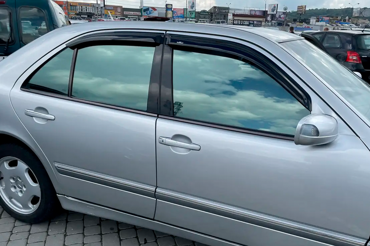 Window Deflectors SD (4 pcs, HIC) for Mercedes E-сlass W210 1995-2002 - image 13