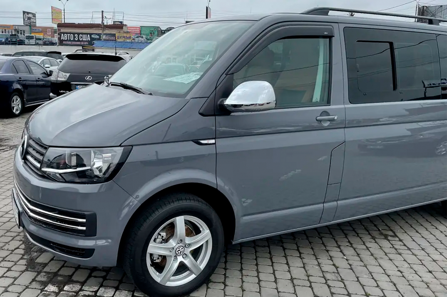 Window Deflectors (2 pcs, HIC) for Volkswagen T5 Multivan 2003–2010 - image 15
