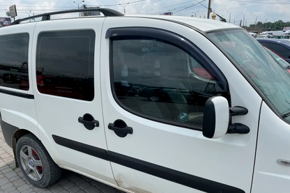 Window Deflectors (2 pcs, HIC) for Fiat Doblo I 2005-2010 - image 3
