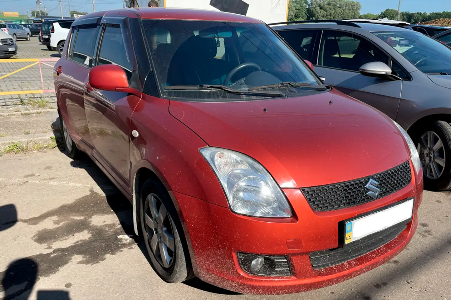 Window Deflectors (4 pcs, HIC) for Suzuki Swift 2005-2010 - image 3