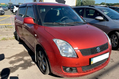 Window Deflectors (4 pcs, HIC) for Suzuki Swift 2005-2010 - image 3