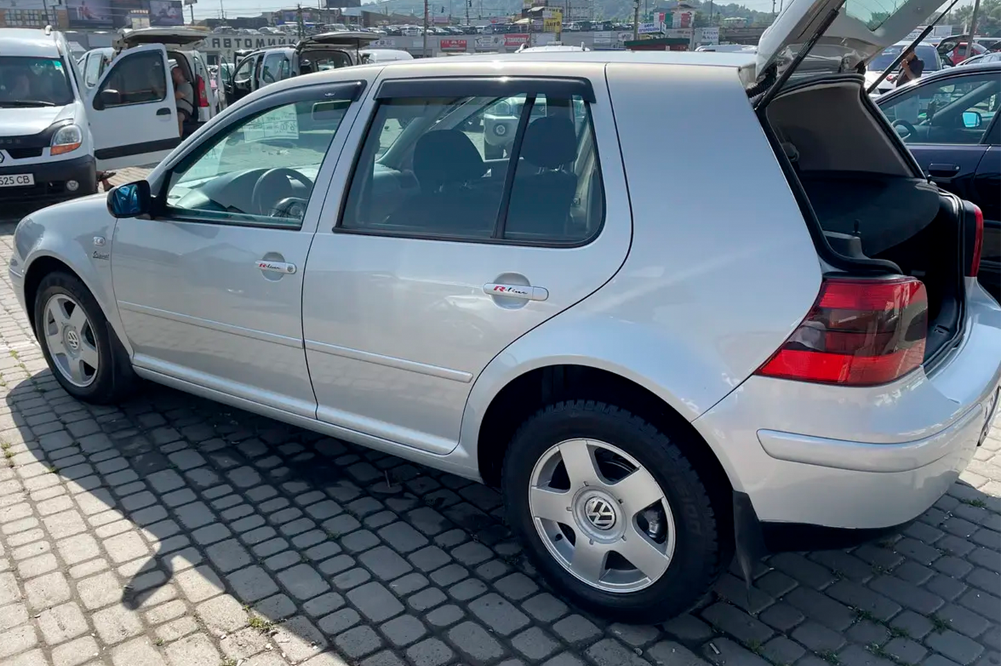 Window Deflectors HB (4 pcs, HIC) for Volkswagen Golf 4 1997-2006 - image 11