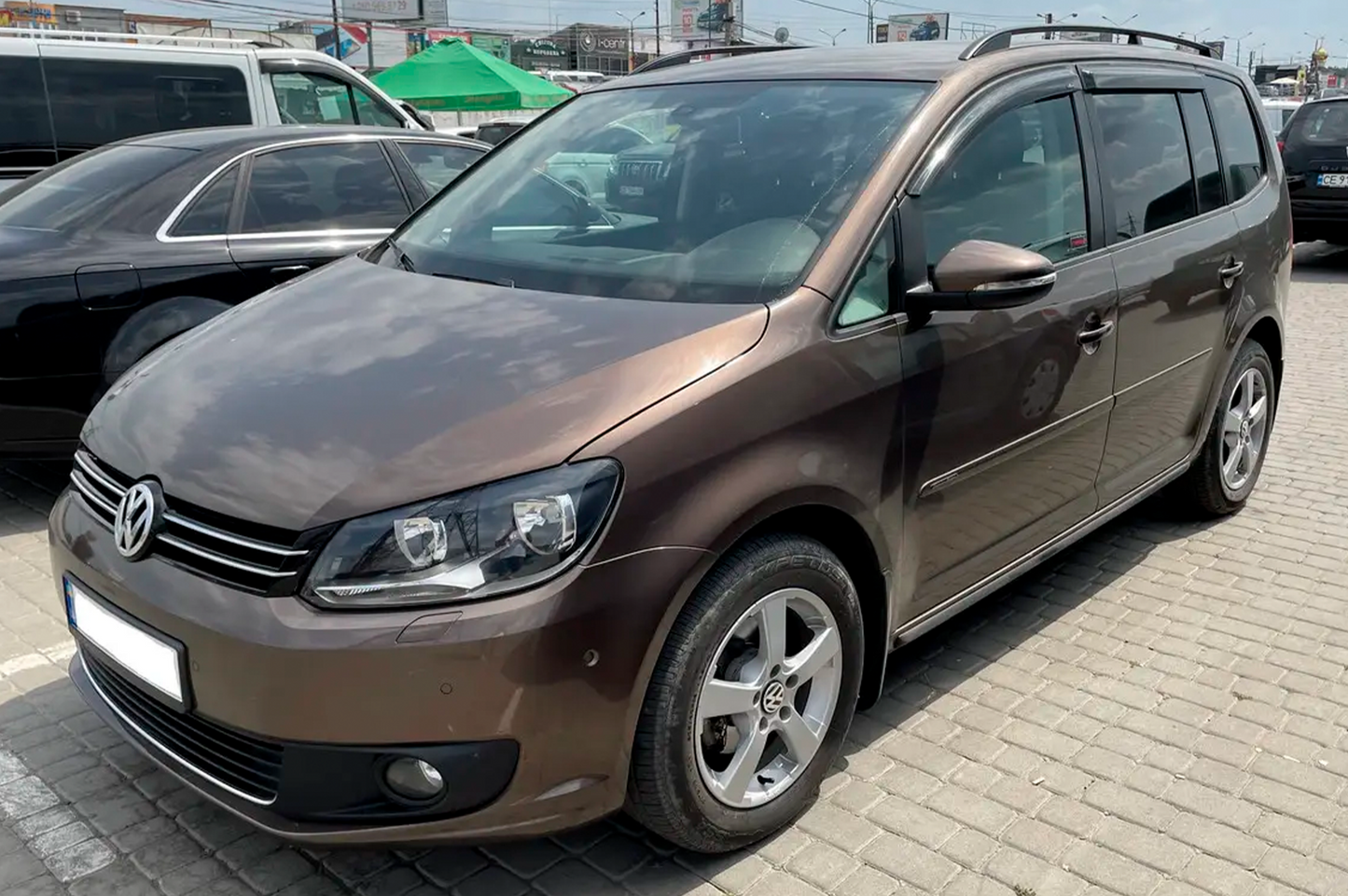 Window Deflectors (4 pcs, HIC) for Volkswagen Touran 2010-2015 - image 5